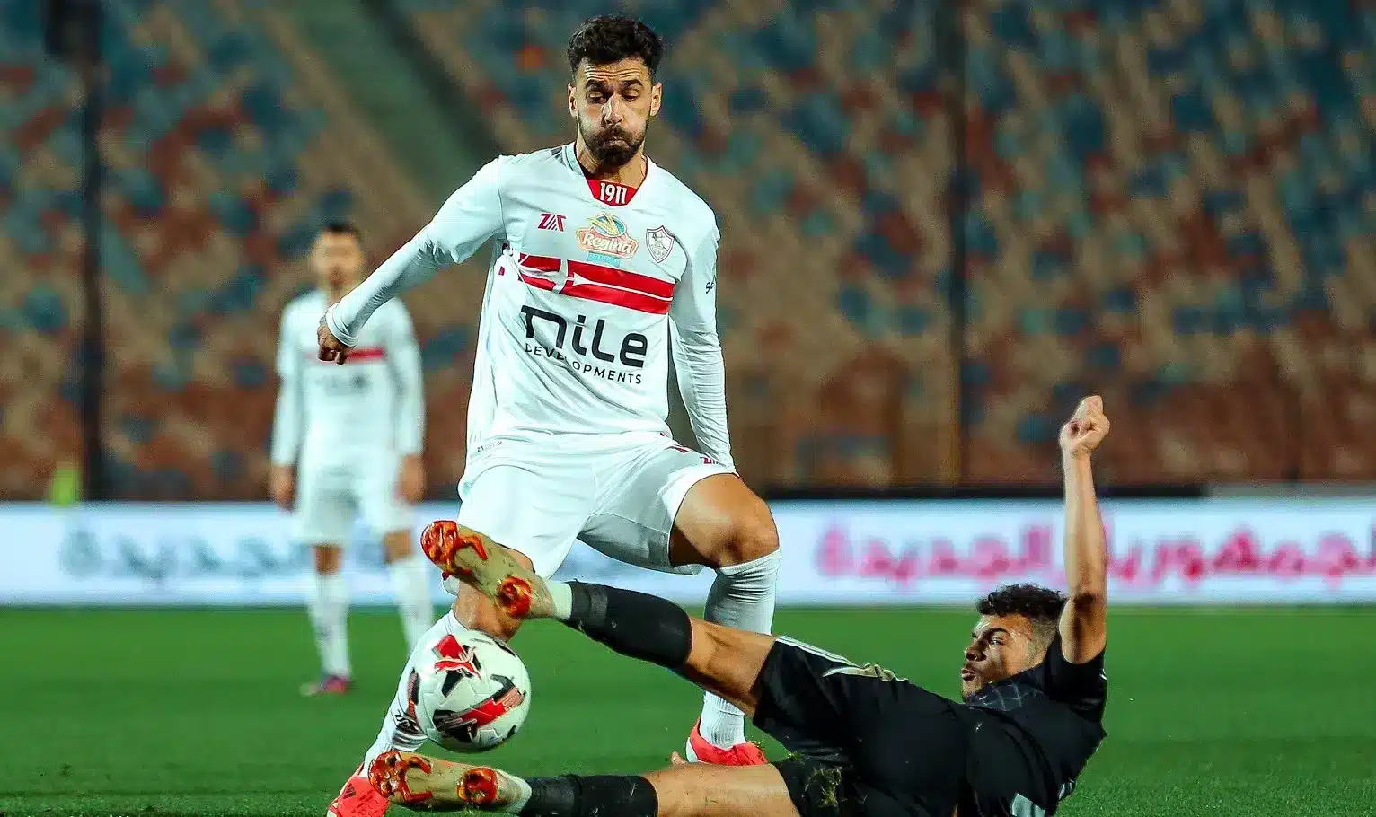عبد الله السعيد يهنئ جماهير الزمالك بعد فوز الدوري